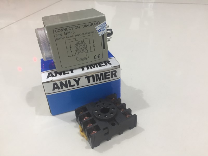Bộ đếm thời gian Timer AH3-3 dùng cho máy phát điện